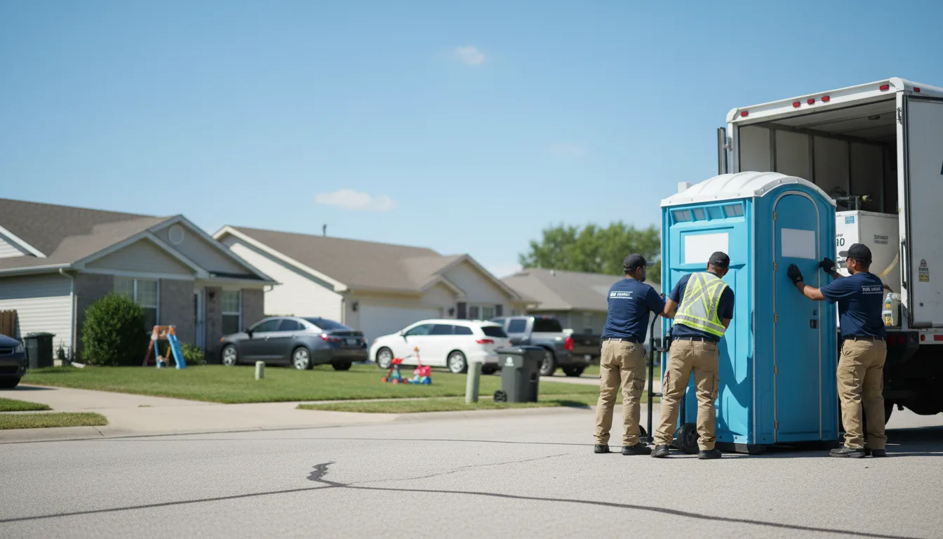 Standard Porta Potty Rentals in Cuba, IL near me